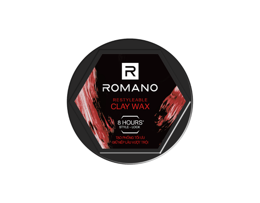 Sáp Tạo Kiểu Tóc Clay 68g ROMANO ảnh 0
