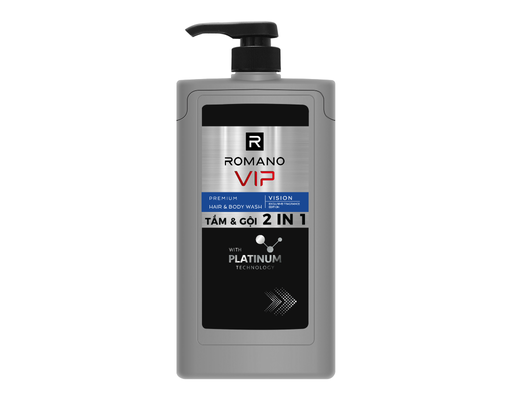 Sữa Tắm Gội 2In1 Vip Vision 650g ROMANO ảnh 0