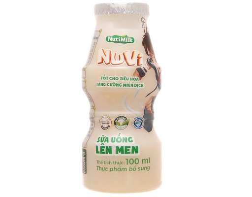 Lốc 6 Sữa Uống Lên Men 100ml NuVi ảnh 1