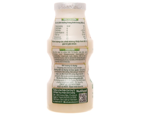 Lốc 6 Sữa Uống Lên Men 100ml NuVi ảnh 2