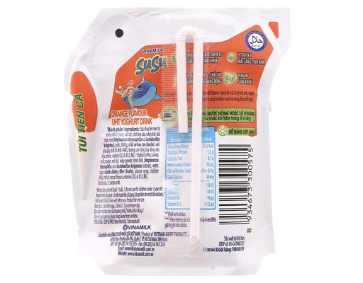 Sữa Chua Uống Susu Hương Cam 110ml Vinamilk ảnh 1