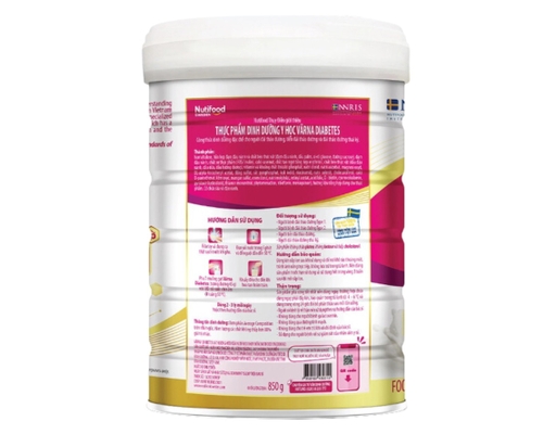 Sữa Bột Varna Diabetes 850g Nutifood ảnh 1