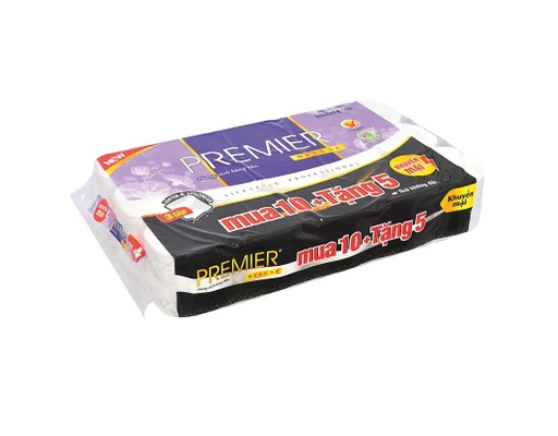 Giấy Vệ Sinh Deluxe 3 Lớp Không Lõi - 10+5 Cuộn Premier ảnh 0