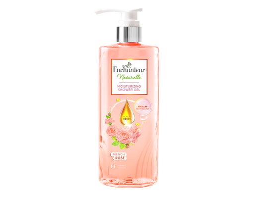 Sữa Tắm Dưỡng Da Thiên Nhiên Naturelle Hương Hoa Hồng 510g Enchanteur ảnh 0