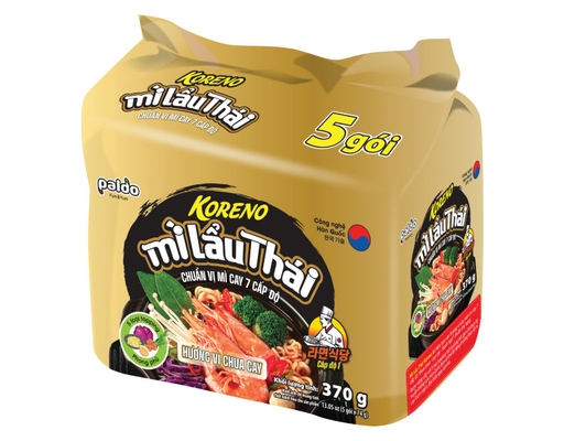 Thùng 40 Gói Mì Koreno Vị Lẩu Thái Chua Cay Gói 74g Koreno ảnh 0