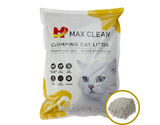 Cát Vệ Sinh Đất Sét Hương Chanh 4kg Max Clean ảnh 1