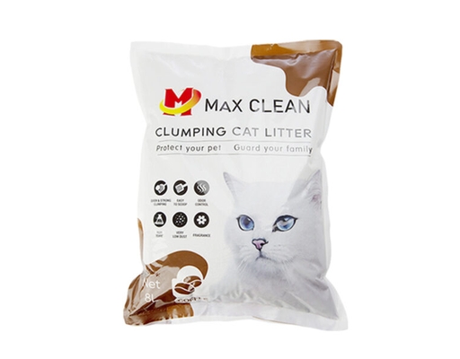 Cát Vệ Sinh Đất Sét Hương Cafe 4kg Max Clean ảnh 0