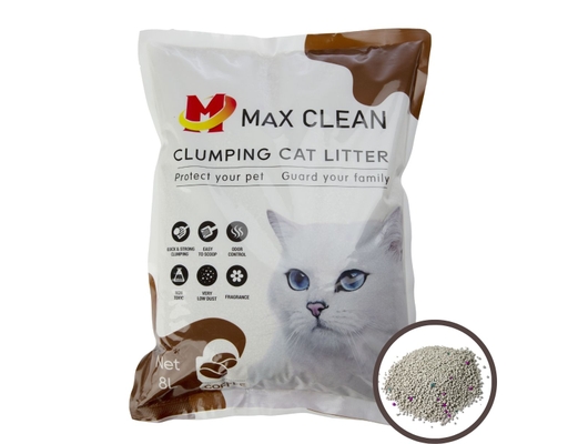 Cát Vệ Sinh Đất Sét Hương Cafe 4kg Max Clean ảnh 1