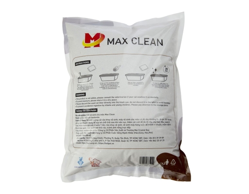 Cát Vệ Sinh Đất Sét Hương Cafe 4kg Max Clean ảnh 2