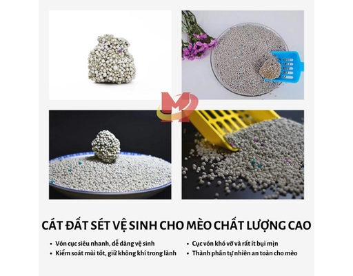 Cát Vệ Sinh Đất Sét Hương Cafe 4kg Max Clean ảnh 4