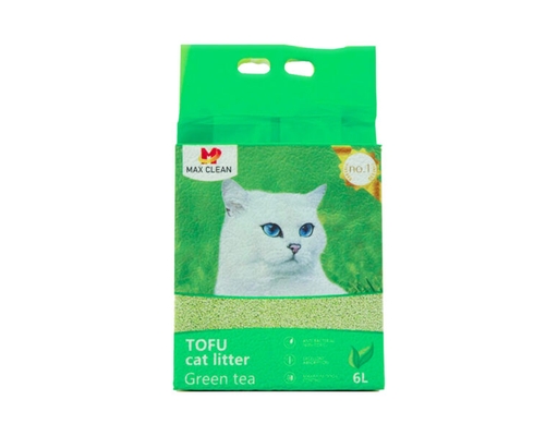 Cát Vệ Sinh Đậu Nành Hương Trà Xanh 2.5kg Max Clean ảnh 0