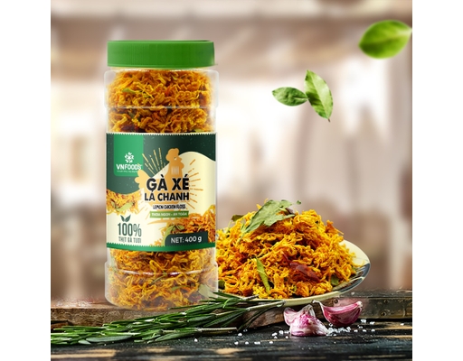 Gà Xé Lá Chanh 400g VnFoods ảnh 1