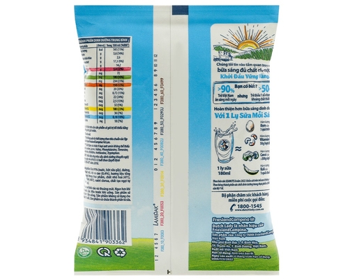 Sữa Tươi Tiệt Trùng Cô Gái Hà Lan Hương Socola Bịch 180ml Dutch Lady ảnh 1