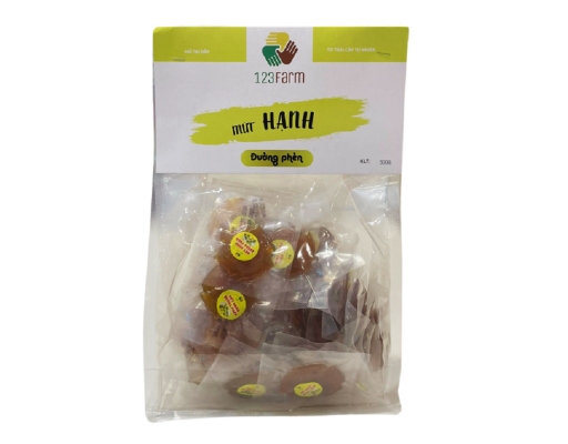 Mứt Hạnh Đường Phèn 500g 123Farm ảnh 0