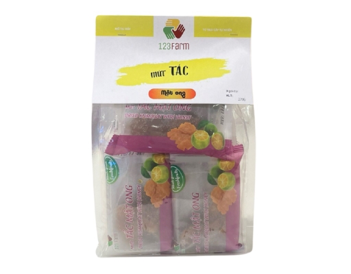 Mứt Tắc Mật Ong 270g 123Farm ảnh 0