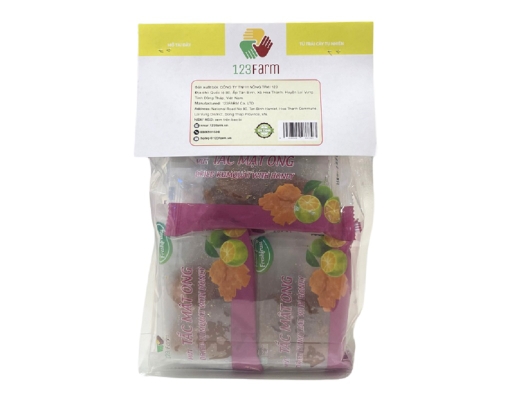 Mứt Tắc Mật Ong 270g 123Farm ảnh 1