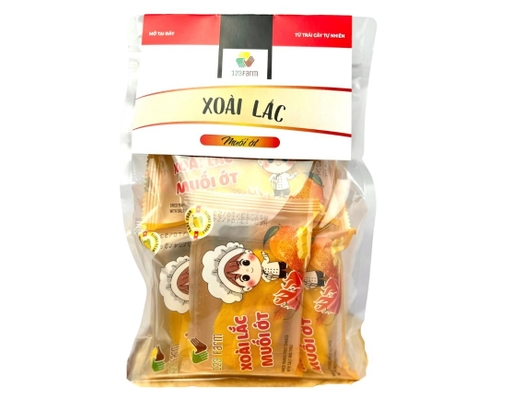 Xoài Lắc Muối Ớt 270g 123Farm ảnh 0