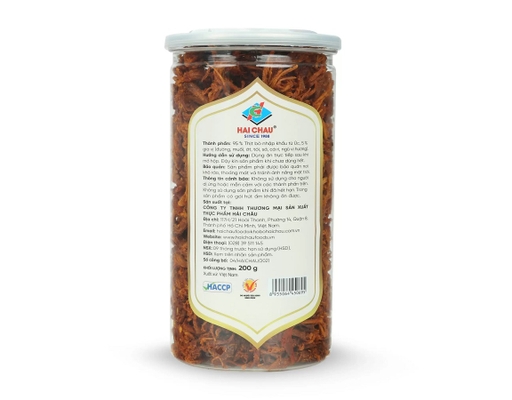 Khô Bò Xé 200g Hải Châu ảnh 1