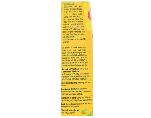 Nước Tương Đậu Nành Ngọt Dịu 450ml Maggi ảnh 1