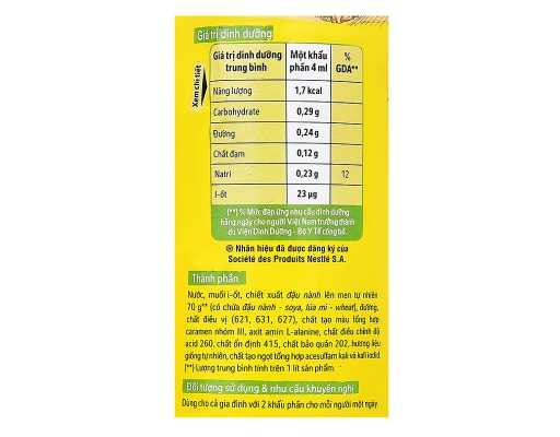 Nước Tương Đậu Nành Ngọt Dịu 450ml Maggi ảnh 2
