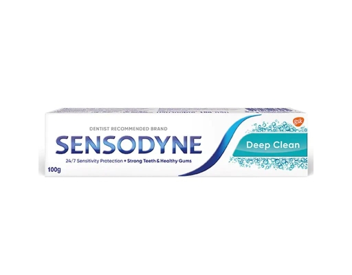 Kem Đánh Răng Sensodyne Làm Sạch Sâu Deep Clean Toothpaste 100g