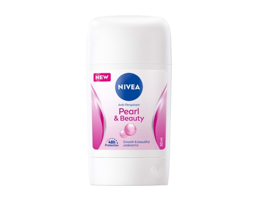 Sáp Ngăn Mùi Ngọc Trai Đẹp Quyến Rũ Pearl & Beauty 48h Anti-Perspirant Deodorant 50ml NIVEA ảnh 0