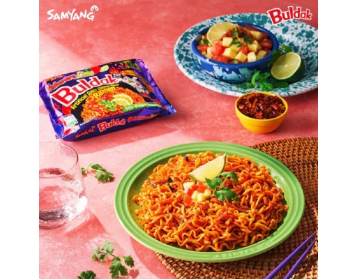 Mì Khô Gà Chua Cay Samyang Gói 135g Samyang ảnh 1