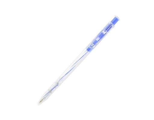 Vỉ 5 Bút Bi Bấm TL027 Màu Xanh Thiên Long ảnh 2