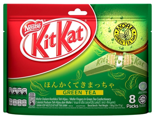 Socola Vị Trà Xanh 8 x 17g KitKat ảnh 0