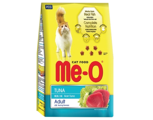 Thức Ăn Dạng Hạt Cho Mèo Vị Cá Ngừ 1.2kg Me-O ảnh 0