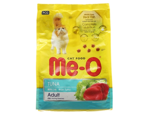 Thức Ăn Dạng Hạt Cho Mèo Vị Cá Ngừ 1.2kg Me-O ảnh 1