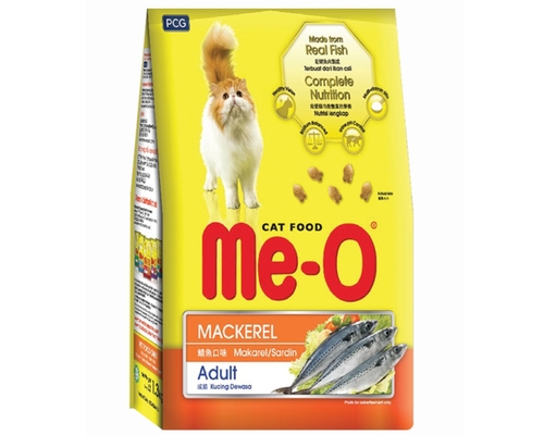 Thức Ăn Dạng Hạt Cho Mèo Vị Cá Thu 1.2kg Me-O ảnh 0