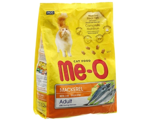 Thức Ăn Dạng Hạt Cho Mèo Vị Cá Thu 1.2kg Me-O ảnh 2