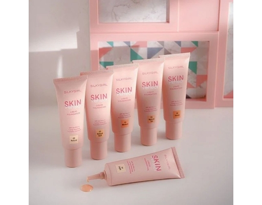 Kem Nền Dạng Lỏng Skin Perfect Liquid Foundation Cho Da Sáng Màu 01 Light 25ml Silkygirl ảnh 2