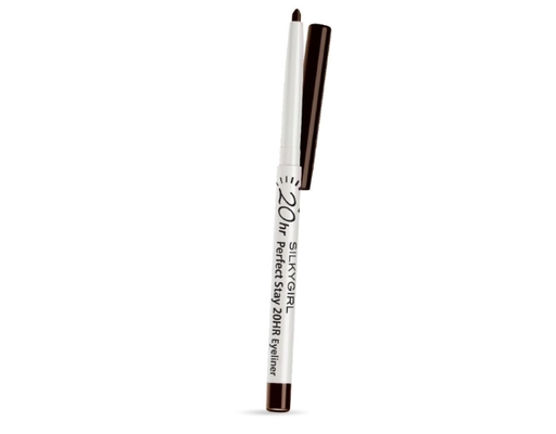 Chì Kẻ Viền Mắt Perfect Stay 20h Màu Nâu Đậm 02 Dark Brown 0.28g Silkygirl ảnh 0