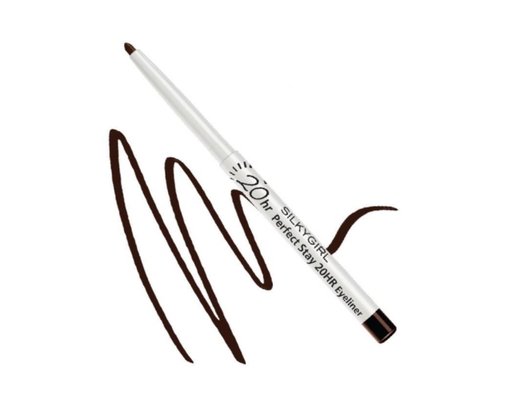Chì Kẻ Viền Mắt Perfect Stay 20h Màu Nâu Đậm 02 Dark Brown 0.28g Silkygirl ảnh 1
