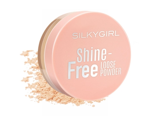 Phấn Phủ Dạng Bột Kiềm Dầu Shine Free Màu 01 Light Nature 10g Silkygirl ảnh 0