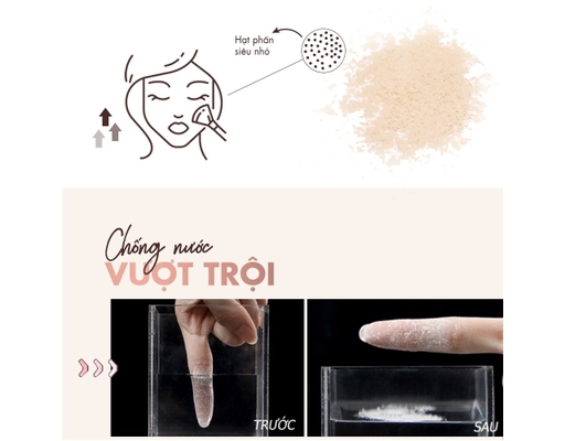 Phấn Phủ Dạng Bột Kiềm Dầu Shine Free Màu 01 Light Nature 10g Silkygirl ảnh 4