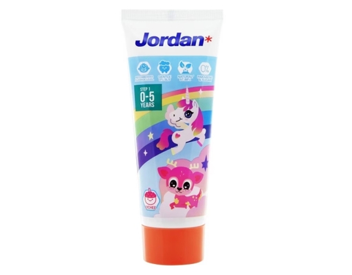 Kem Đánh Răng Trẻ Em Hương Vải Cho Bé 0-5 Tuổi 75g Jordan ảnh 1