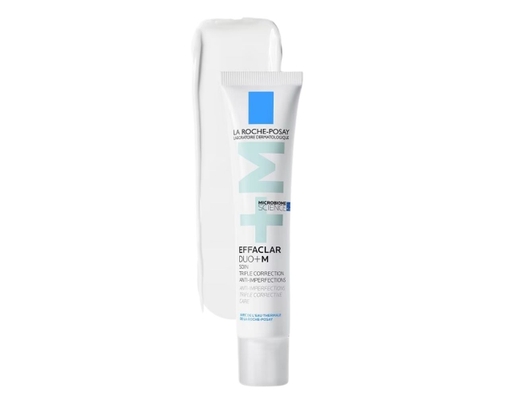 Kem Dưỡng Làm Giảm Mụn Nhanh 8h Cho Da Dầu Mụn Effaclar Duo+M 40ml La Roche-Posay ảnh 0