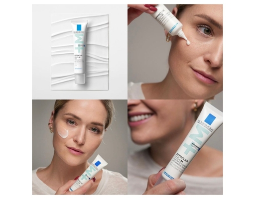 Kem Dưỡng Làm Giảm Mụn Nhanh 8h Cho Da Dầu Mụn Effaclar Duo+M 40ml La Roche-Posay ảnh 1