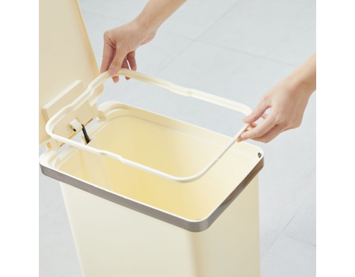 Thùng Rác Đạp Hiro Hana 10L Inochi ảnh 4