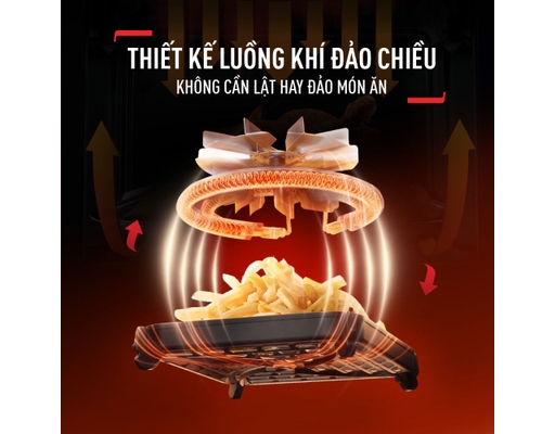Nồi Chiên Không Dầu Easy Fry Window EY821868 6L Tefal ảnh 9