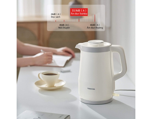 Bình Đun Siêu Tốc KT-15DRTVN(W) 1.5L Toshiba ảnh 5