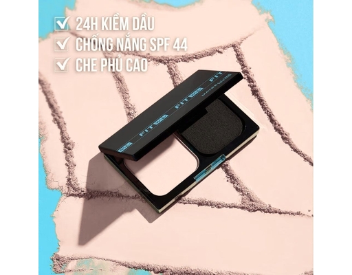 Phấn Nền Kiềm Dầu Fit Me Matte Màu 112 Tông Sáng 9g Maybelline ảnh 1