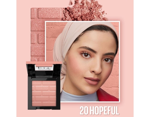 Phấn Má Hồng Dạng Nén Mịn Lì Fit Me Màu 20 Hopeful 4.5g Maybelline ảnh 3
