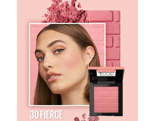 Phấn Má Hồng Dạng Nén Mịn Lì Fit Me Màu 30 Fierce 4.5g Maybelline ảnh 1