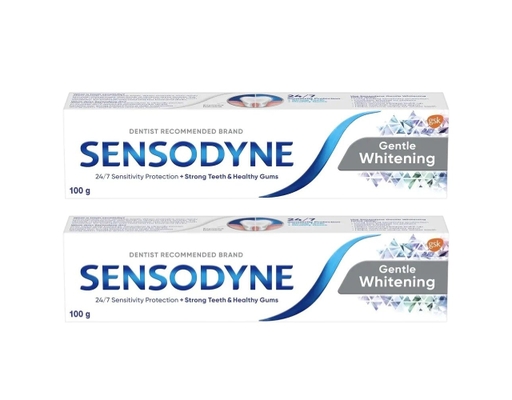 Lô 2 Kem Đánh Răng Trắng Sáng Gentle Whitening 100g + Khuyến Mãi Sensodyne ảnh 0