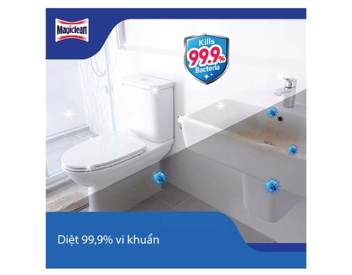 Tẩy Nhà Tắm Hương Chanh 500ml Magiclean ảnh 3