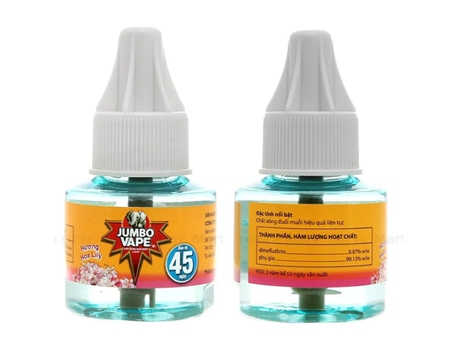 Chất Xông Đuổi Muỗi 45 Ngày Hương Hoa Lily 34ml Jumbo ảnh 2